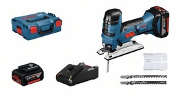 [6754] Bosch GST-18 V-Li, Cordless Jig-saw, inc. 2 x 4.0 Ah battery and charger, IMPA 591172[1.0](609.97)