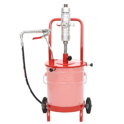 [9711] Gulersan Model 2126, Grease Pump, air-operated, 45:1 pressure ratio, for 16/18 liter pails with trolley, IMPA 617503[12.0](258.1)