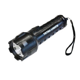 [8470] TETRA LIGHTS TFL-025, LED flashlight, 2-cells D, 120 lumens, IP66 waterproof, excl. batteries, IMPA 792283[676.0](7.92)