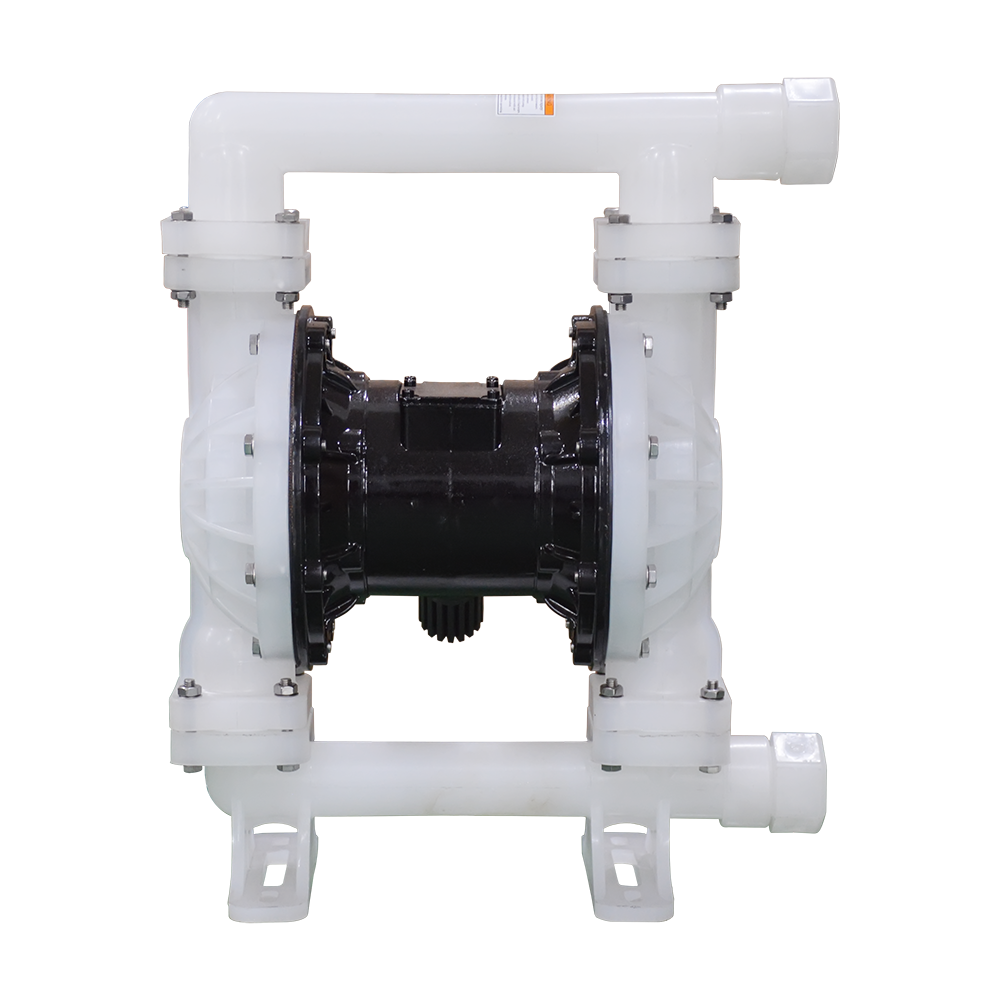 TETRA TDPK-25 PP/T. Pneumatische membraanpomp. polypropyleen frame. teflon membranen. in/uit 1"