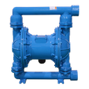 TETRA TDPK-40 SS/T Pneumatische membraanpomp, Roestvrij stalen frame, Teflon membranen, In/uit 1-1/2", IMPA 591602