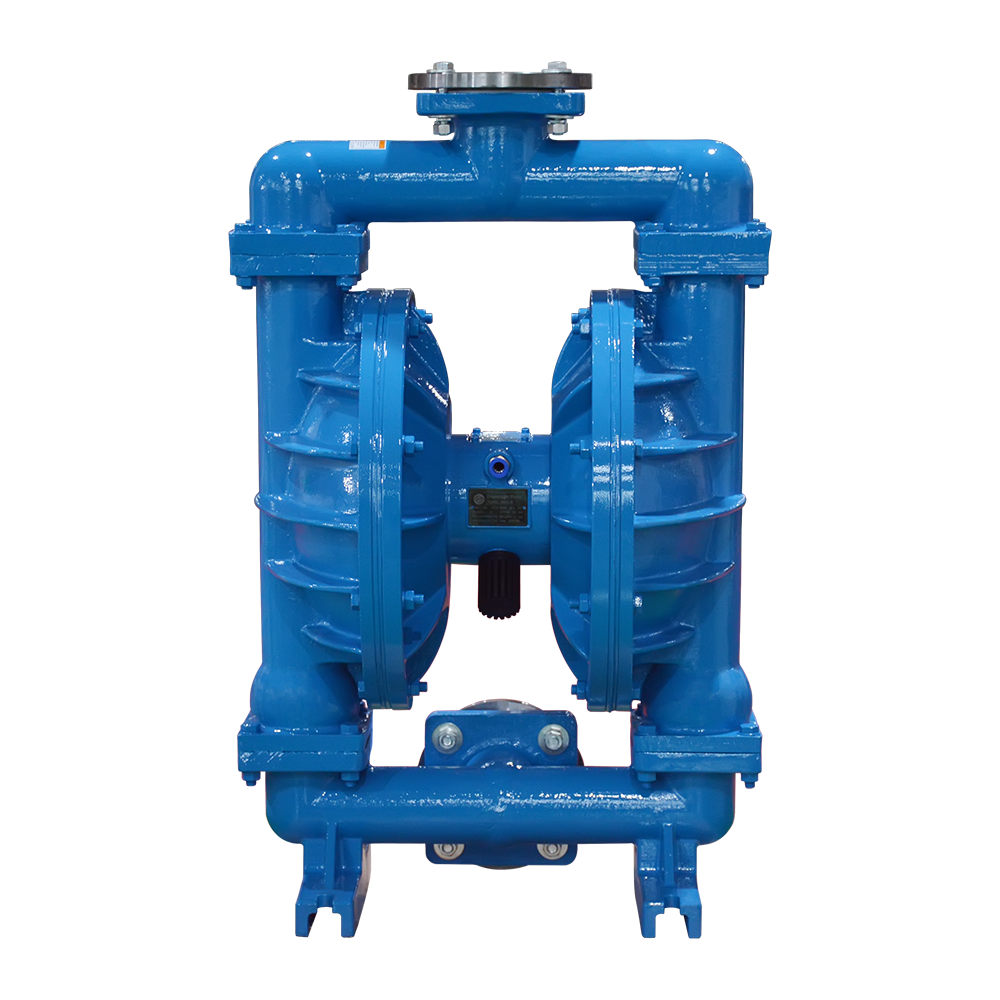 TETRA TDPK-80 SS/T. Pneumatische membraanpomp. roestvrij stalen frame. Teflon membramen. in/uit 3"