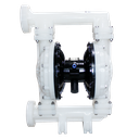 TETRA TDPK-50 PP/T Pneumatische membraanpomp,  Polypropyleen frame, Teflon membranen,  in/uit 2", IMPA 591614
