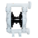 TETRA TDPK-50 PP/T Pneumatische membraanpomp,  Polypropyleen frame, Teflon membranen,  in/uit 2", IMPA 591614