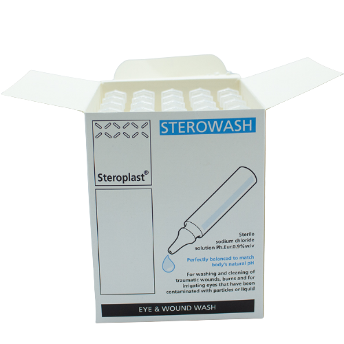 Steroplast 1400W Eye-Wound wash pods 20 ml (doos a 25 pods)