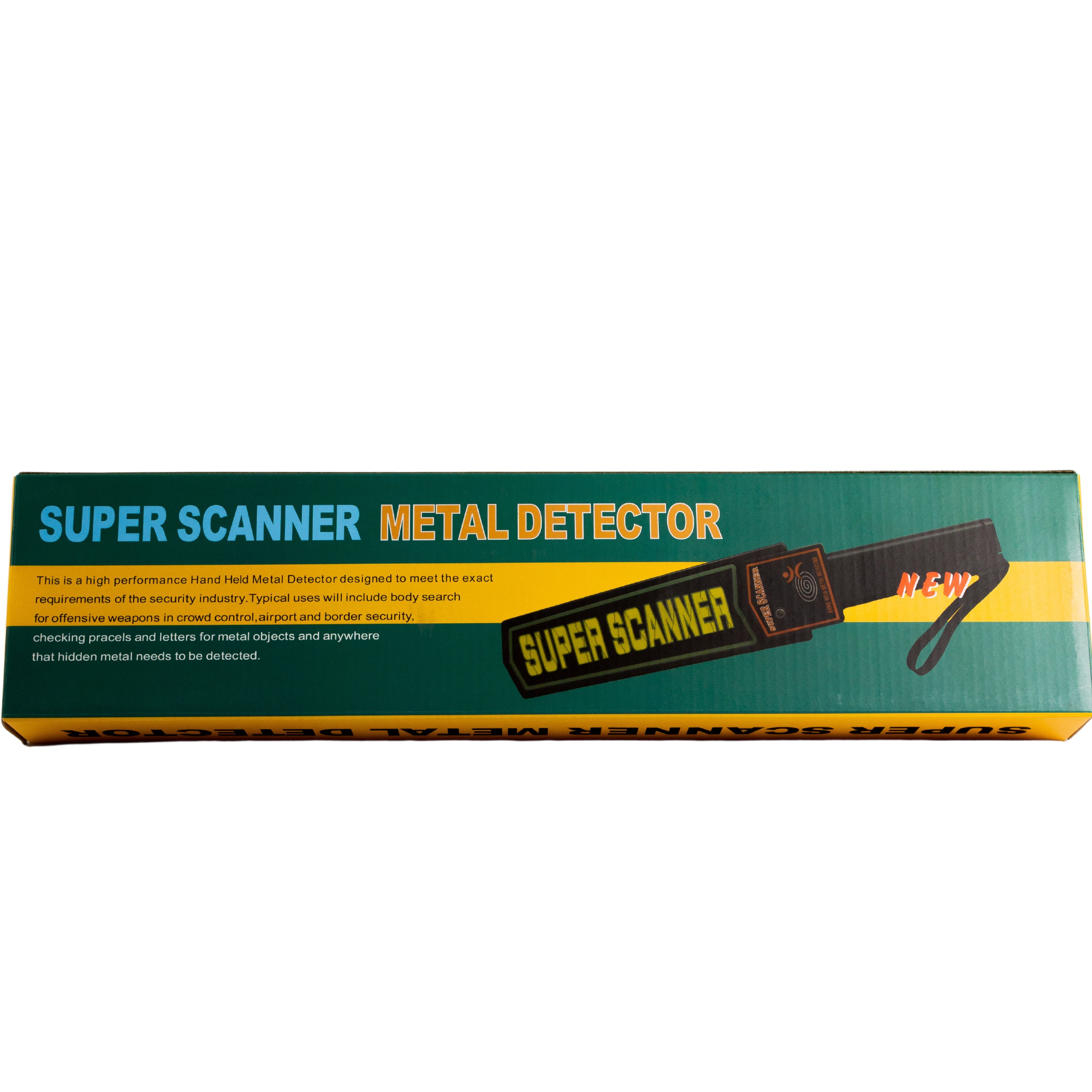 AP-Line draagbare metaal detector, voor beveiliging / ISPS purpose, incl holster