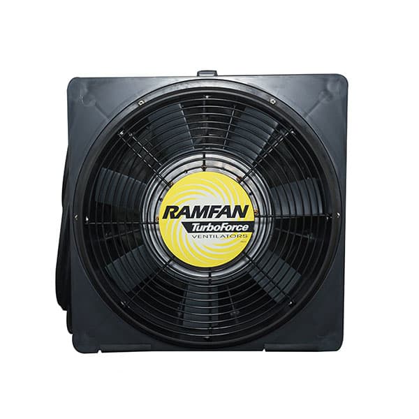 Ramfan EFi150xx, Verplaatsbare ATEX ventilator 400 mm, dual voltage 110/240V, 50/60 Hz (wired 110V), IMPA 591507