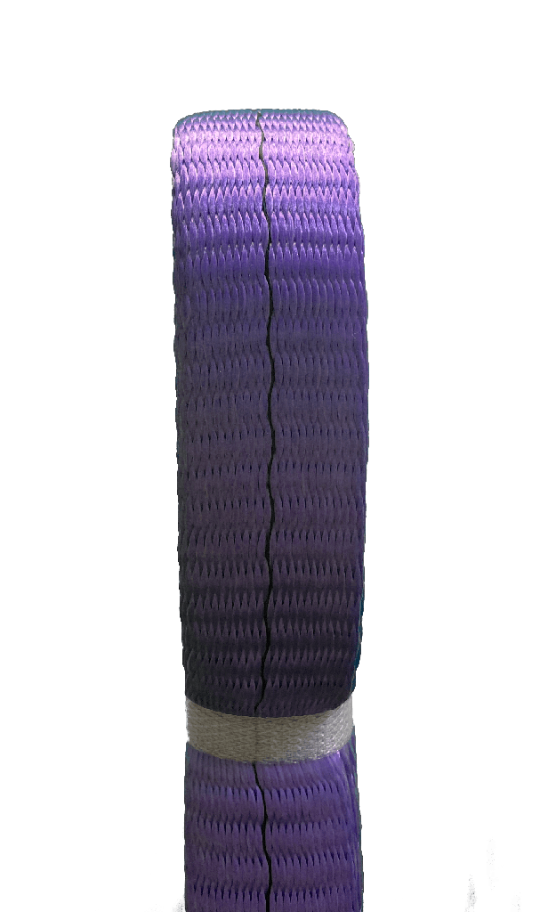 TETRA WSE-1T1M, Polyester eindloze hijsband, Werklast 1 ton, Lengte 1 m, Veiligheidsfactor 7:1, EN1492-1, IMPA 232196