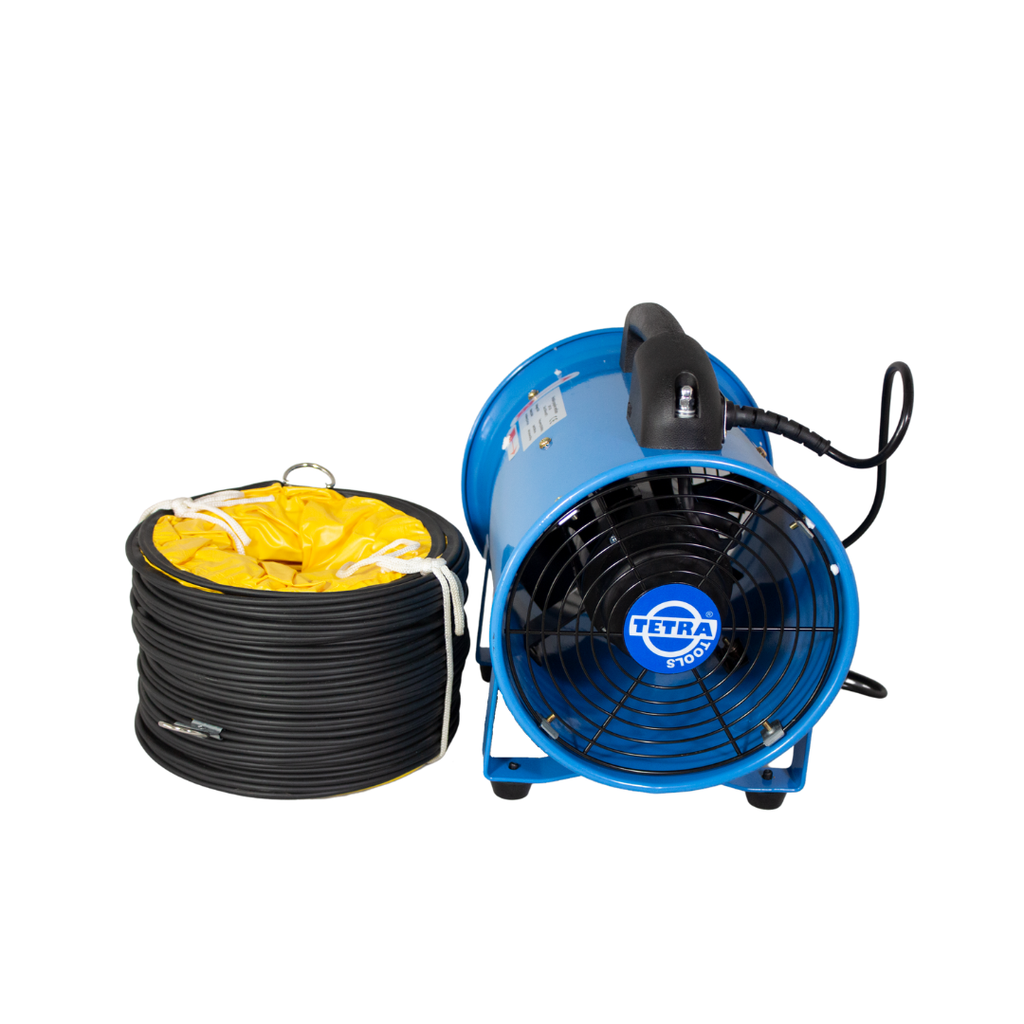 Ventilatieset - TEF 221 + Ventilatieslang ⌀200mm x 5 Meter