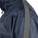 C-Line tweedelig regenpak met capuchon, Donker blauw met reflectie strepen, Polyerster/PVC, Kinder maat 146/152