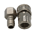 Spare part for TETRA HP cleaner, Snelkoppeling set voor 250 Bar hogedruk reiniger (Type ARS250/AR2), Plug + socket 3/8" BSP (Female)