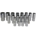 TETRA 12-punts diepe krachtdop 10 mm voor Slagmoersleutel 1/2" (12,7 mm), Lengte 78mm, IMPA 610376