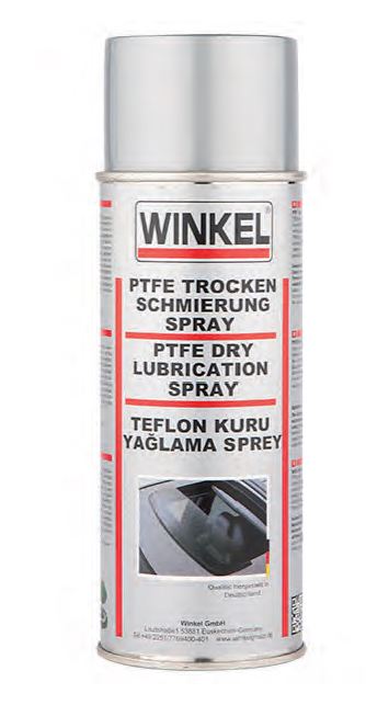 Winkel PTFE dry lubrication spray, 400 ml, IMPA 450827