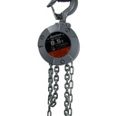 JTVX-005, Mini Aluminium Kettingtakel, 360 design, Lichtgewicht, Werklast 500 kg, Hijshoogte 3 m