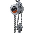 JTVX-010, Mini Aluminium Kettingtakel, 360 design, Lichtgewicht, Werklast 1000 kg, Hijshoogte 3 m