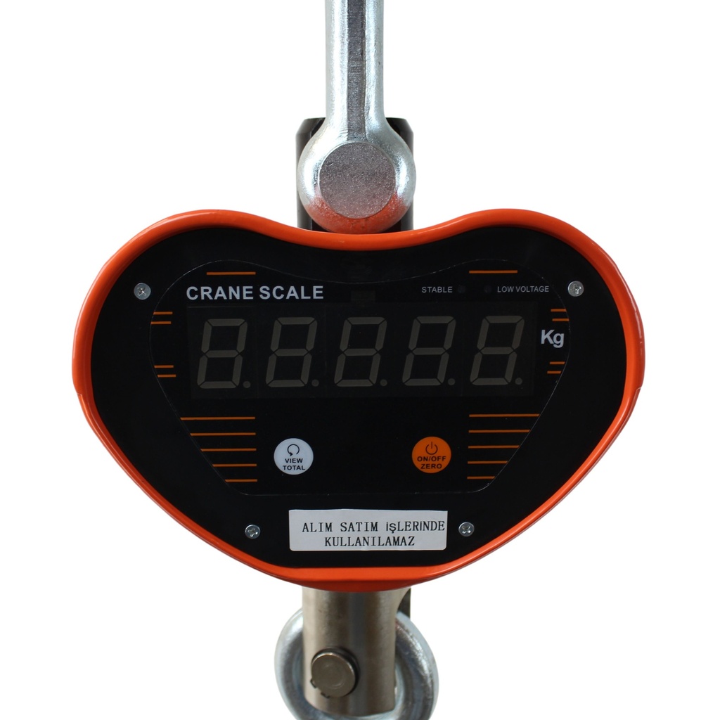JTDC-050, Oplaadbare Digitale Weegschaal voor takels, Maximum werklast 5T
