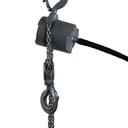 JTVXPro-010, Semi-automatische Mini Aluminium Kettingtakel, met flexible-as, 360 design, Lichtgewicht, Cap 1000 kg, Hijshoogte 3 m