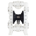 TETRA TDPKN-80 PP/T, Pneumatische membraanpomp, Polypropyleen frame, Teflon membranen, in/uit 3"