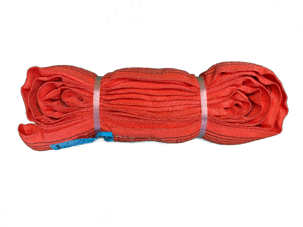 TETRA RS-5T6M, Polyester rondstrop, Werklast 5 ton, Lengte 6 m, Veiligheidsfactor 7:1, EN1492-2