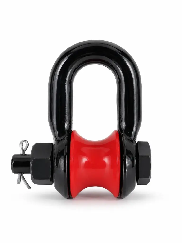 Roller shackle 3 ton, Body Diam 25mm, Roller 44x63 mm + certificate. IMPA 230401