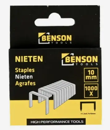 Nieten type 53, 11,3x10x0,7mm, doos a 1000st. IMPA 615262