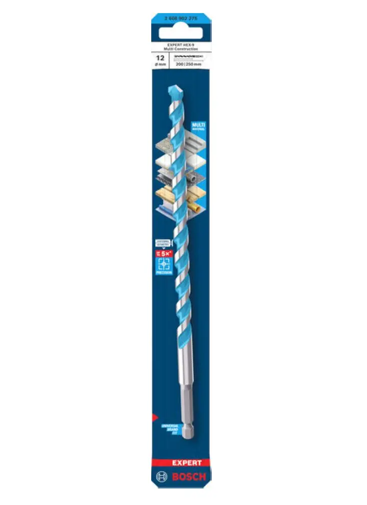 Bosch Expert CYL-9 MultiConstruction boor 12x200x250mm