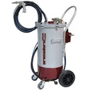 Arenadore Jafe 30, portable sandblaster cap 30 ltr, set with hose, nozzle, vacuum mouth, water sprinkler and extra nozzle