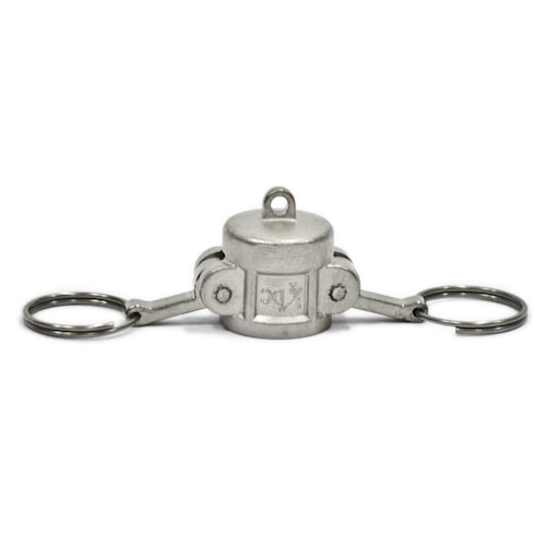 Camlock Koppeling Stofkap, Diameter 13 mm (1/2"), Roestvrij staal, IMPA 352080