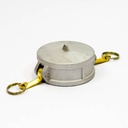 [1628] Camlock Coupling Dust Cap, Diameter 100 mm (4"),  Aluminium, IMPA 352058