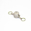 [1620] Camlock Coupling Dust Cap, Diameter 13 mm (1/2"),  Aluminium, IMPA 352050