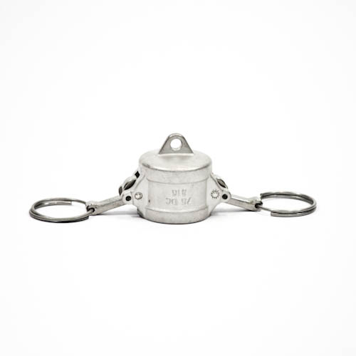 Camlock Coupling Dust Cap, Diameter 20 mm (3/4"), Stainless steel, IMPA 352081