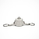 [1778] Camlock Coupling Dust Cap, Diameter 25 mm (1"), Stainless steel, IMPA 352082