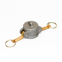 [1623] Camlock Coupling Dust Cap, Diameter 32 mm (1-1/4"), Aluminium, IMPA 352053