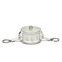 [1782] Camlock Coupling Dust Cap, Diameter 63 mm (2-1/2"), Stainless steel, IMPA 352086