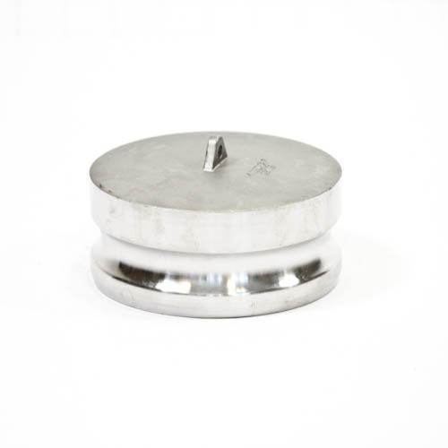 Camlock Coupling Dust Plug, Diameter 100 mm (4"), Stainless steel, IMPA 351988
