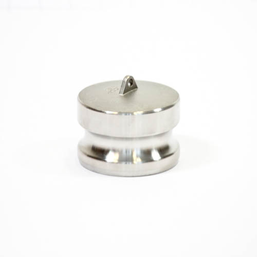 Camlock Coupling Dust Plug, Diameter 63 mm (2-1/2"), Stainless steel, IMPA 351986