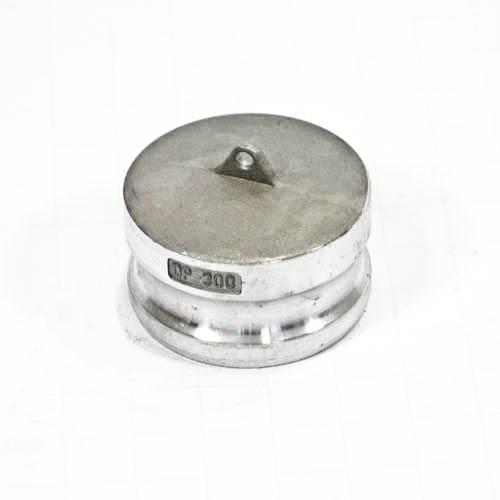 Camlock Coupling Dust Plug, Diameter 75 mm (3"), Aluminium, IMPA 351957
