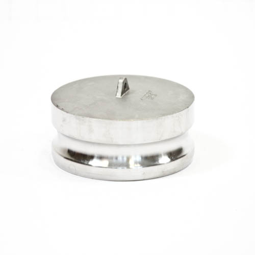 Camlock Coupling Dust Plug, Diameter 75 mm (3"), Stainless steel, IMPA 351987