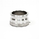 [1564] Camlock Koppeling Type A, Diameter 100 mm (4"), Roestvrij staal, IMPA 351739
