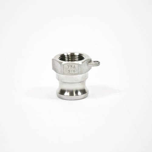 Camlock Koppeling Type A, Diameter 20 mm (3/4"), Roestvrij staal, IMPA 351732