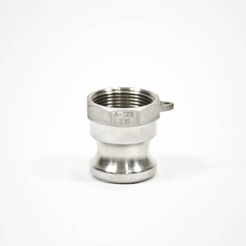Camlock Coupling Type A, Diameter 32 mm (1-1/4"), Stainless steel, IMPA 351734