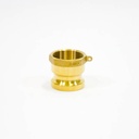 [1552] Camlock Coupling Type A, Diameter 50 mm (2"), Brass, IMPA 351720