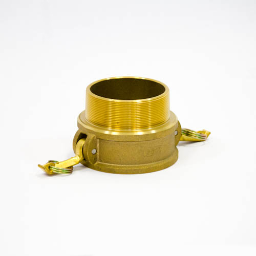Camlock Coupling Type B, Diameter 100 mm (4"), Brass, IMPA 351873