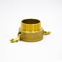[1669] Camlock Coupling Type B, Diameter 100 mm (4"), Brass, IMPA 351873