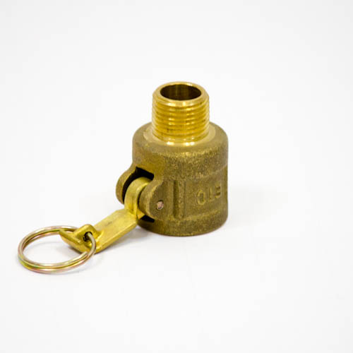Camlock Coupling Type B, Diameter 13 mm (1/2"), Brass, IMPA 351865