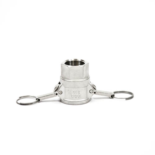 Camlock Coupling Type B, Diameter 25 mm (1"), Stainless steel, IMPA 351883