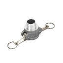 [1655] Camlock Coupling Type B, Diameter 32 mm (1-1/4"), Aluminium, IMPA 351854