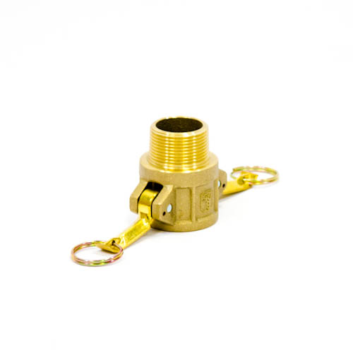 Camlock Coupling Type B, Diameter 32 mm (1-1/4"), brass, IMPA 351868
