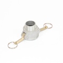 [1656] Camlock Coupling Type B, Diameter 40 mm (1-1/2"), Alumnium, IMPA 351855