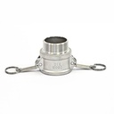[1675] Camlock Coupling Type B, Diameter 50 mm (2"), Stainless steel, IMPA 351886